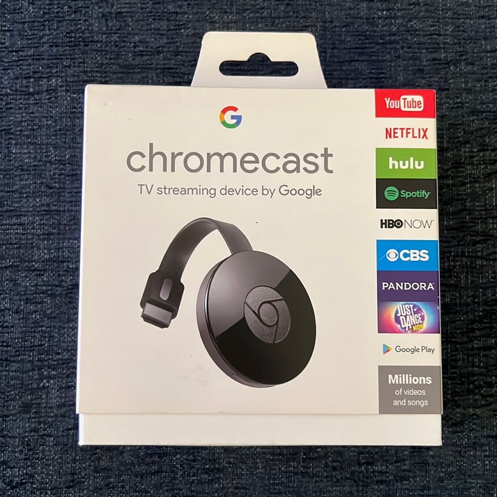 Chromecast in box